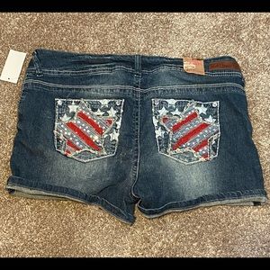 Wallflower RWB Jean shorts Size:15